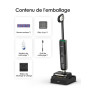 Tineco Floor One S9 Master Aspirateur Laveur 23kPa ThermoBlast, Ultra-Mince | Raclette StreakFree sèche sans trace d'humidité, U