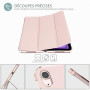 ProCase Coque iPad Air 11" M4/M3/M2, iPad Air 5/4ème Génération 10,9" | Fixation Magnétique pour Pencil, Support Tri-Fold, Veill