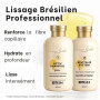 Premium Keratin Caviar Kit Lissage Brésilien - Soin lissant à la kératine - Lisse, réduit les frisottis, apporte brillance et so