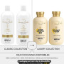Premium Keratin Caviar Kit Lissage Brésilien - Soin lissant à la kératine - Lisse, réduit les frisottis, apporte brillance et so