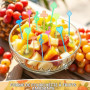 HMCEY 200 Pièces Pique Aperitif Plastique,Pic a Brochette Coloré,Pic Apero Reutilisable,Fourchettes à Fruits,Brochettes Cocktail