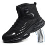 COOU Chaussures de Sécurité Hommes Femme Légère Montante Basket de Sécurité | Chaussures de Travail avec Embout en Acier Respira