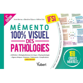 Mémento 100% visuel des pathologies IFSI: 160 cartes mentales colorées pour mémoriser facilement les pathologies au programme de