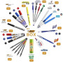 My BIC Box Boîte de 124 Produits d'Ecriture - 75 Stylos-Bille, 24 Porte-Mines, 8 Rubans Correcteurs, 7 Marqueurs, 8 Surligneurs