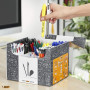 My BIC Box Boîte de 124 Produits d'Ecriture - 75 Stylos-Bille, 24 Porte-Mines, 8 Rubans Correcteurs, 7 Marqueurs, 8 Surligneurs