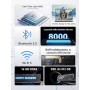 ACEMAGIC 2026 Ordinateur Portable 18.5 Pouces,8000 mah Processeur Twin Lake N150 (jusqu'à 3,6 GHz) 16 Go Ram DDR4 512 Go SSD Ext