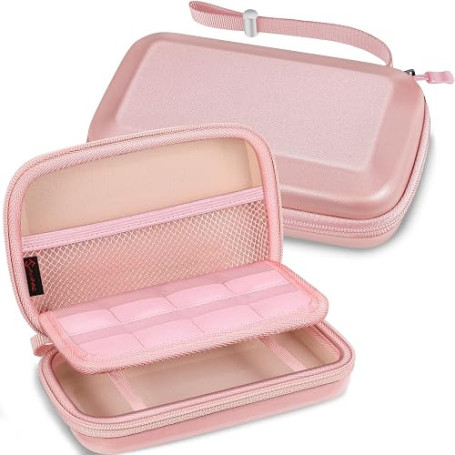FINTIE Etui pour Nintendo 2DS XL / 3DS & XL & LL | Housse Rangement Anti-Choc Sac de Transport avec Porte-Cartes de Jeu et Drago