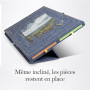 Roxelie Plateau Puzzle Inclinable pour Adultes – Table Puzzle avec 6 Tiroirs de Tri, Repères 500/1000 pièces, Surface en Feutre