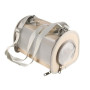 Laroal Sac de Transport pour Cochon d'Inde, Portable, Respirant, pour Petits Animaux, Design Perspective, Blanc