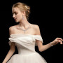 Zolkamery Parure Mariage Femme avec Zircon Cubique 5A Blanc, Ensemble de Bijoux Boucles d'oreilles Collier Bracelet en Forme de