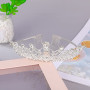 Tiara Cristal Couronne Strass Pour Femme avec Peigne Couronne Diadème Princesse Fille Bandeau Adult Cheveux Accessoires Cadeau p