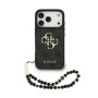 CG Mobile Guess 4G Strap 4G Classic Logo Coque pour iPhone 17 Pro Max (Noir)