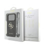 CG Mobile Guess 4G Strap 4G Classic Logo Coque pour iPhone 17 Pro Max (Noir)