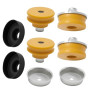 Hoypeyfiy 33506767010 Kit de réparation de roulement d'amortisseur arrière gauche et droit pour BMW Série 1 3 X1 E81 E82 E84 E87