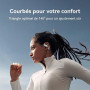 HUAWEI FreeArc écouteurs Ouverts, écouteurs sans Fil, Noir | Jusqu'à 28 h d'autonomie, Résistants à l'eau IP57, Ecouteurs pour L