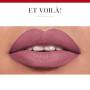BOURJOIS - Rouge À Lèvres Rouge Velvet The Lipstick 19 Place des Roses - Ultra Pigmenté - Fini Mat Intense - Longue Tenue 24H -