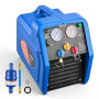 VEVOR Station de Récupération Fluides Frigorigènes Portable 3/4 HP, Récupérateur de Réfrigérant Monocylindre, pour CVC Résidenti