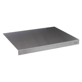 5Five - Planche à Pétrir et à Découper en Acier Inoxydable - 50x40 cm - Inox 430 Haute Résistance - Accessoire de cuisine