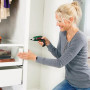 Bosch IXO 8 Visseuse sans fil (incl. jeu de 10 embouts et batterie 4V, en boîte de rangement)