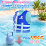 Gilet de Natation Enfant avec Sangle Réglable, Gilet Natation Enfant en Néoprène, Certifié TÜV, Veste de Flottaison Bébé pour Ga