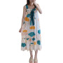 GOSO Chemise de nuit pour femme/fille - Pyjama en coton - Confortable - Respirant - Pour le printemps et l'été