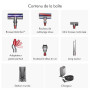 Dyson Cyclone V10 Absolute aspirateur sans Fil, 150 Airwatts, 60 Min d’autonomie – Technologie Anti-emmêlement, Brosse Fluffy po