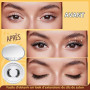 Faux Cils Magnetique, Cils Magnetique Naturel Réutilisables avec Applicateur, Aucune Colle Nécessaire QUEWEL Faux Cils Magnetiqu