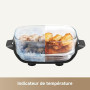 DREAME Tasti Friteuse à air en verre portable 5 en 1, 2,5 L + 4,5 L | 2 cuves, cuisson sans huile, rôtir, griller, réchauffer, m