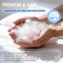 Oreiller 60x60 Plumes et Duvet Luxe Confort Coussin de Sommeil Certifié RDS | CloudÉtoile Oreiller 60x60 cm en Plumes Qualité Hô
