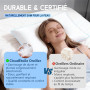 Oreiller 60x60 Plumes et Duvet Luxe Confort Coussin de Sommeil Certifié RDS | CloudÉtoile Oreiller 60x60 cm en Plumes Qualité Hô