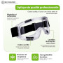 AirGearPro G-500 Masque Protection Respiratoire Réutilisable avec filtres | Masque à gaz Anti-Poussière avec Filtres A1P2 et Lun