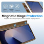 Coque pour Galaxy Z Fold5 avec Stylet, Coque avec béquille et Emplacement pour Stylet S Pen, Protection d'écran Avant pour Samsu