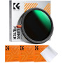 K&F CONCEPT Filtre 77mm ND2-32 et Polarisant CPL et Black-Mist 1/4 3 en 1 | avec 3 Chiffons,1-5 f-stops,Sans Croix,Nano-revêteme