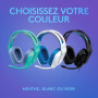 Logitech G G335, casque gaming filaire avec microphone rétractable | Prise audio 3,5 mm, oreillettes à mémoire de forme, léger,