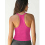 Haibang Femmes D'été Débardeur Col en V Sport Hauts Top sans Manches Côtelée Bretelles Spaghetti Slim Fit Tank Top Basique Exten