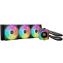 be quiet! Light Loop IO LCD 360mm Black Système De Refroidissement Liquide | 3 Ventilateurs Light Wings LX PWM High-Speed ARGB, 