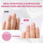 Lot de 10 Bloc Polissoir Ongles, Lime de Polissoir a Ongle Professionnelle pour Poncer Les Ongles en Acrylique ou Gel Naturel, 4