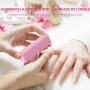 Lot de 10 Bloc Polissoir Ongles, Lime de Polissoir a Ongle Professionnelle pour Poncer Les Ongles en Acrylique ou Gel Naturel, 4