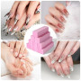 Lot de 10 Bloc Polissoir Ongles, Lime de Polissoir a Ongle Professionnelle pour Poncer Les Ongles en Acrylique ou Gel Naturel, 4