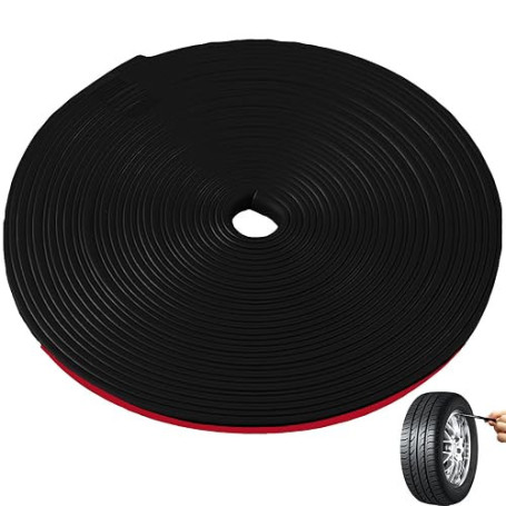 8 m Jantes Protecteurs Décor Bande, Protection Portiere Voiture, Bandes Adhésives pour Jantes de Voiture, Protecteurs de Pneus p