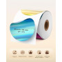 Phomemo Étiquettes Thermiques Rondes 2 Pouces (50mm), Rouleau de 400 à Effet Laser 4 Couleurs - Compatibles avec Imprimantes Pho