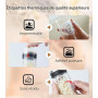 Étiquettes Rondes Transparentes Phomemo 2", 500Pcs, Compatibles avec MUNBYN | Étiquettes Thermiques Autocollantes, Imperméables,