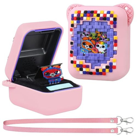 Supmay Boîtier de Couverture en Silicone pour BITZEE Jouet interactif Animal de Compagnie numérique avec 15 Animaux à l'intérieu