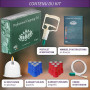 Uplife Kit de 24 Ventouses Thérapeutiques -Instructions en Français- Ventouse Massage Kiné Anti Cellulite Soulage Douleurs Fatig