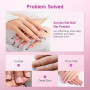 HALMAI Ponceuse pour ongles professionnelle, Lime à ongles portable en gel acrylique, Ponceuse à ongles sans fil rechargeable 40