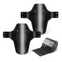 FETESNICE Mudguard Lot de 4 | Garde-boues pour VTT arrière et Avant Compatible avec VTT 20 26 27 27,5" 29" 29"