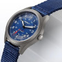 BERNY Montre en Titane pour Hommes Montres Automatiques Super Luminova 10ATM Étanche Homme Mécanique Analogique Montre-Bracelet
