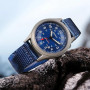 BERNY Montre en Titane pour Hommes Montres Automatiques Super Luminova 10ATM Étanche Homme Mécanique Analogique Montre-Bracelet