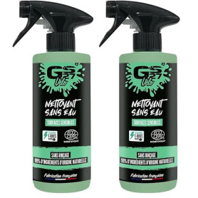 GS27 - Nettoyant Sans Eau Ecocert GS27 Vélo - Sans Rinçage - Compatible Surfaces Sensibles - 500ml (Lot de 2)