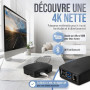 db-tronic Raspberry Pi 4 4 Go Starter Kit | Édition Noire 64 Go | Alimentation 15 W | Boîtier Noir | Micro HDMI 4K | Dissipateur
